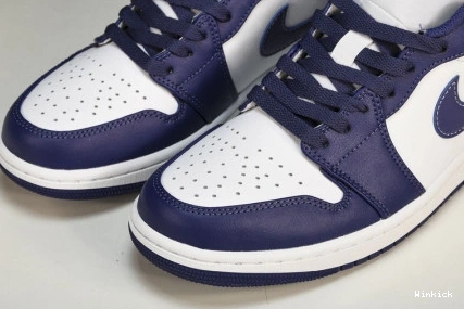 “Covered Jordan Tones” Low 1 Purple 553558-515 0731